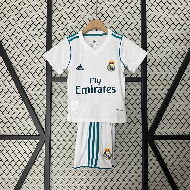 REAL MADRID I 17/18 CONJUNTO INFANTIL (RETRO)