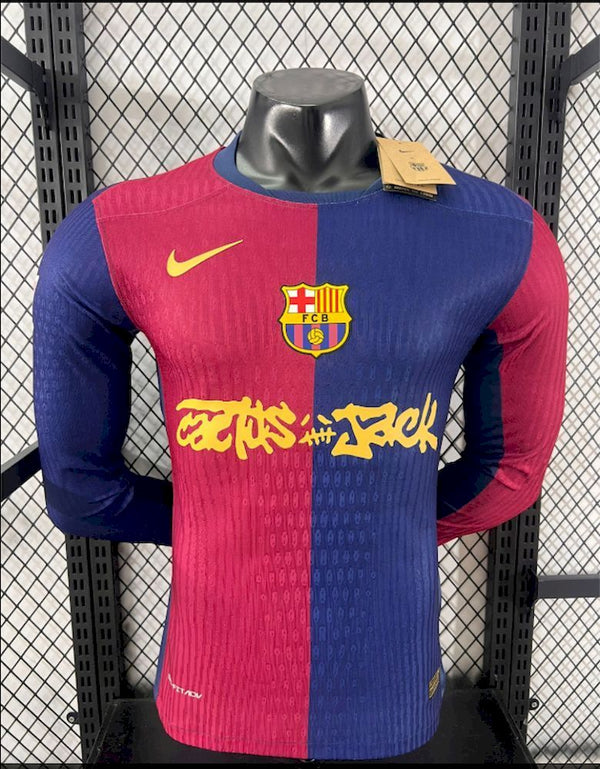 BARCELONA I EDICIÓN TRAVIS SCOTT 2024/25 (JUGADOR MANGA LARGA)
