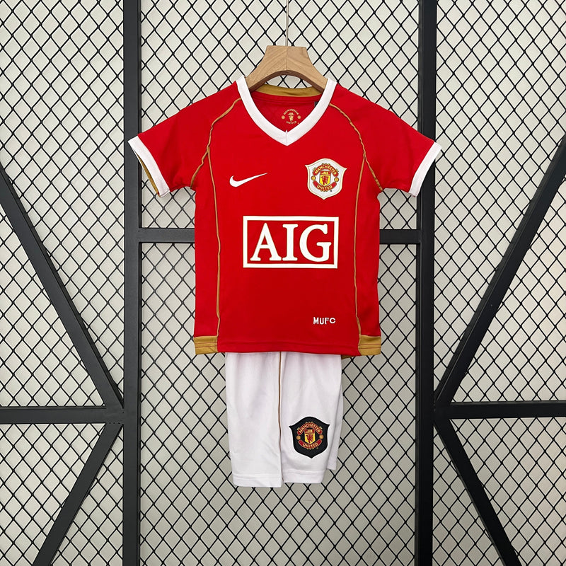 MANCHESTER UNITED I 06/07 CONJUNTO INFANTIL (RETRO)