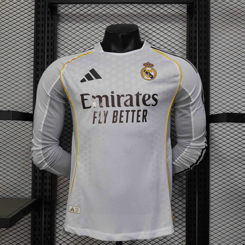 REAL MADRID I 2025/26 (VERSÍON JUGADOR MANGA LARGA)