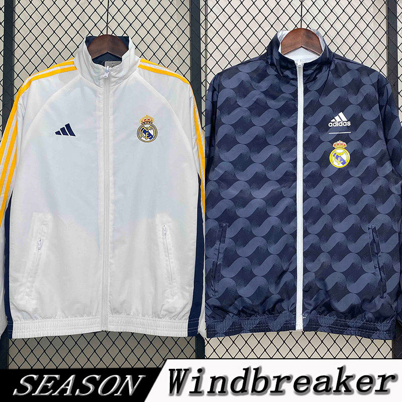 CORTAVIENTO REVERSIBLE REAL MADRID 2024/25